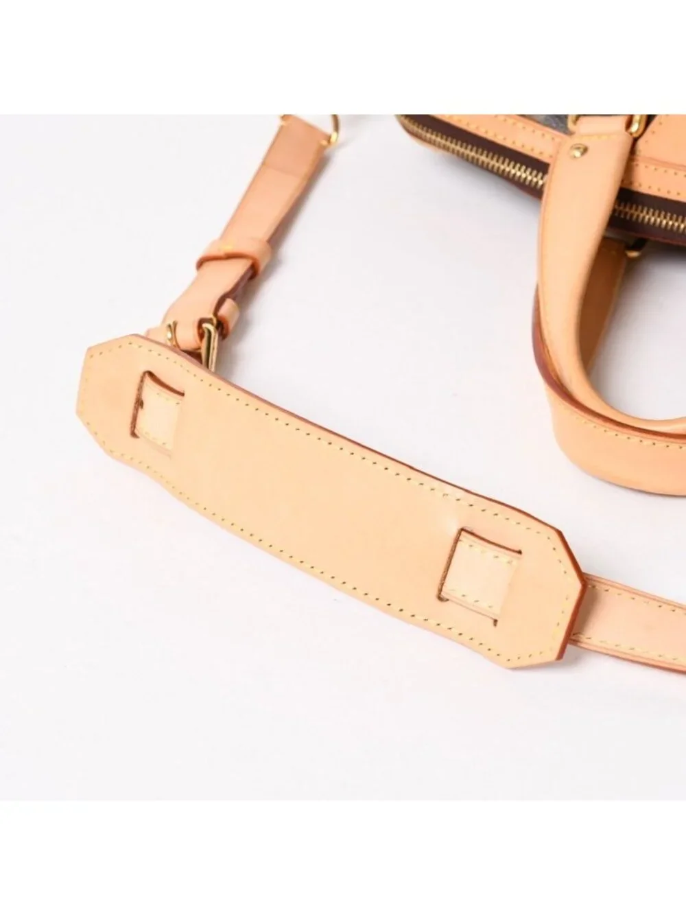 Louis Vuitton Retiro PM Monogram 2-Way Bag Brown Gold